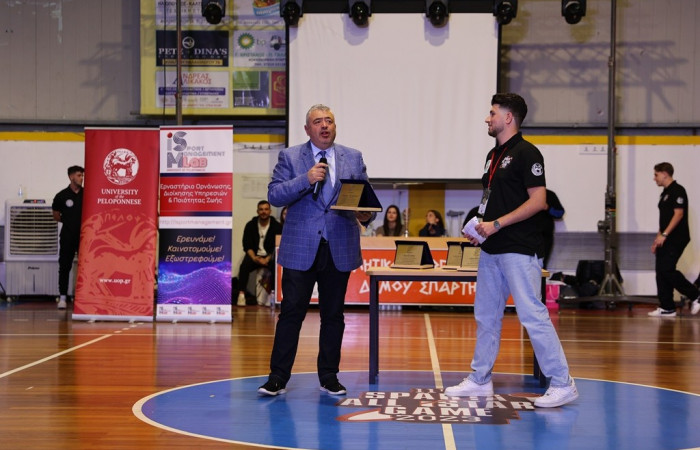 Βράβευση του κ.Παναγιώτη Αλεξόπουλου